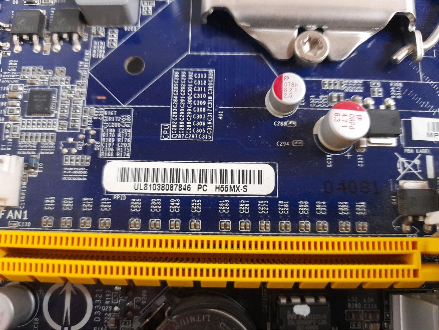 Foxconn H55MX-S Socket LGA1156 DDR3 MicroATX Motherboard With I/O Shield