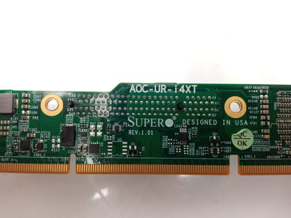 SuperMicro AOC-UR-I4XT 1U Quad Port RJ-45 10GbE Riser Card