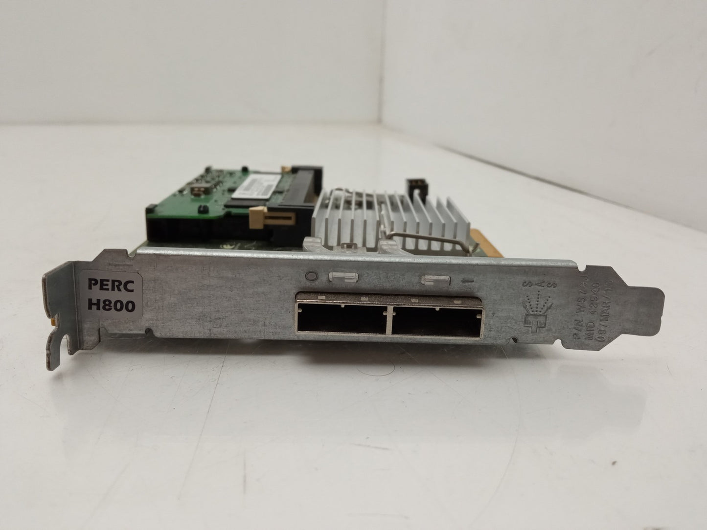 Dell PERC H800 SAS RAID Controller Card With 512MB Cache + Battery 0N743J N743J