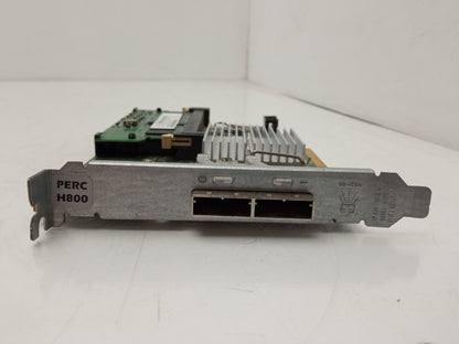 Dell PERC H800 SAS RAID Controller Card With 512MB Cache + Battery 0N743J N743J