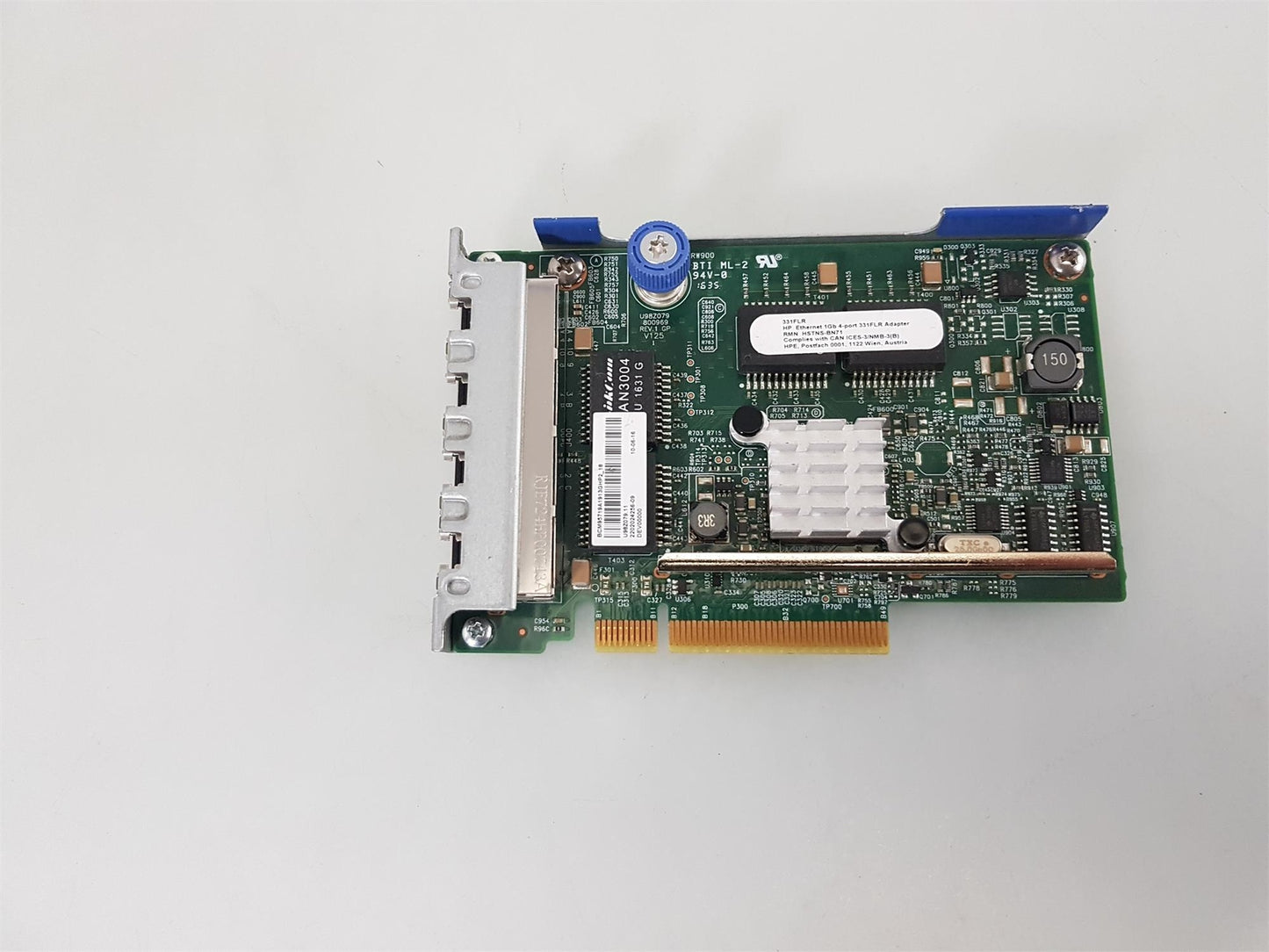 HP ProLiant DL360P G8 1GB 4-Port Ethernet Card PCI-E x8 629133-002 789897-001