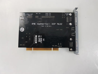 RME Hammerfall DSP 9632 PCI Sound Card - No Cables
