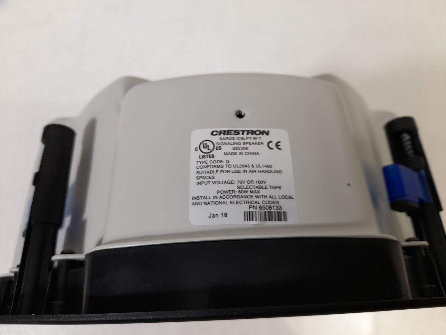 Crestron IC8LPT-W-T Saros Signalling Ceiling Speaker 8" 2-Way White