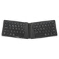 Targus Ergonomic Foldable UK QWERTY Bluetooth Antimicrobial Keyboard AKF003