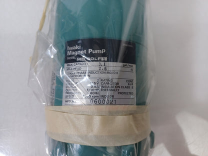 IWAKI MD-30LFY 115V 3200 RPM Magnetic Drive Pump