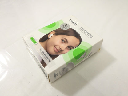 Belkin PAC003BTWH SoundForm Nano Wireless Bluetooth Kids' Earbuds - White