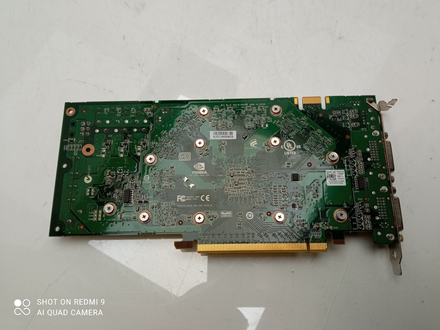 NVIDIA GeForce GTS 240 1GB 256-Bit DDR3 PCI-E Video Graphics Card 09JDYJ 9JDYJ