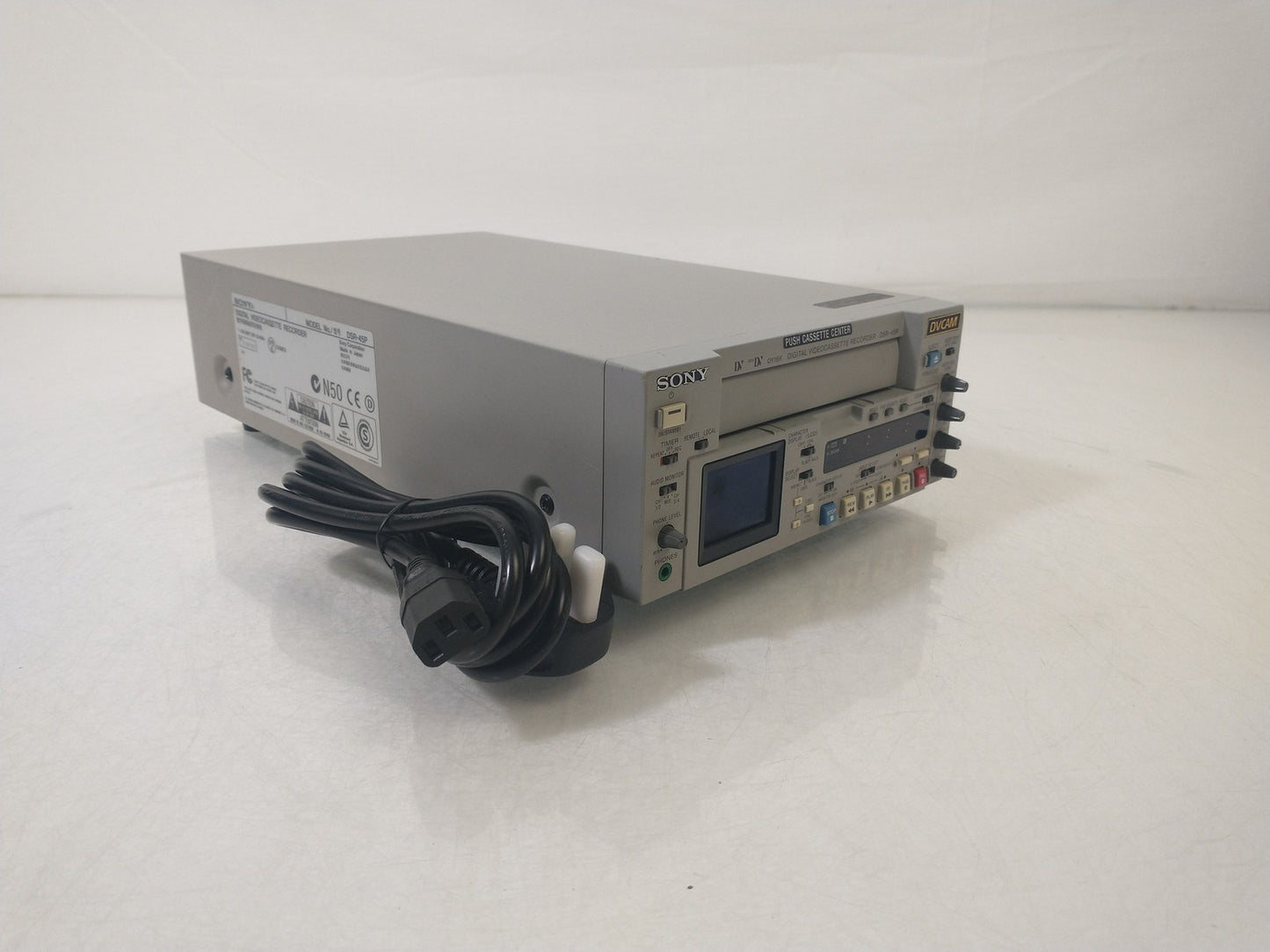 Sony DVCAM DSR-45P PAL Digital Video Cassette Recorder Player Error Code C31:40