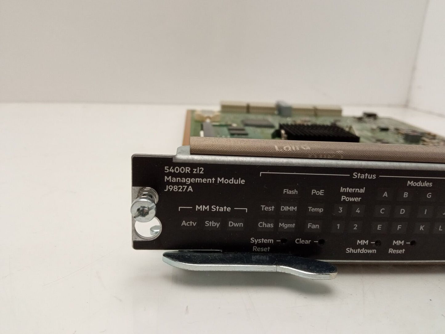 HP Aruba 5400R ZI2 Management Module Card J9827A 5066-2201