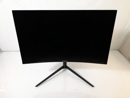 ViewSonic VX2718-PC-MHDJ 27" HDMI DP 1920x1080 Curved Gaming Monitor Stand & PSU