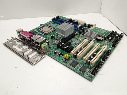 Axiomtek IMB202 Rev.A4-RC LGA 775 Core 2 DUO DDR2 ATX Motherboard and I/O Shield