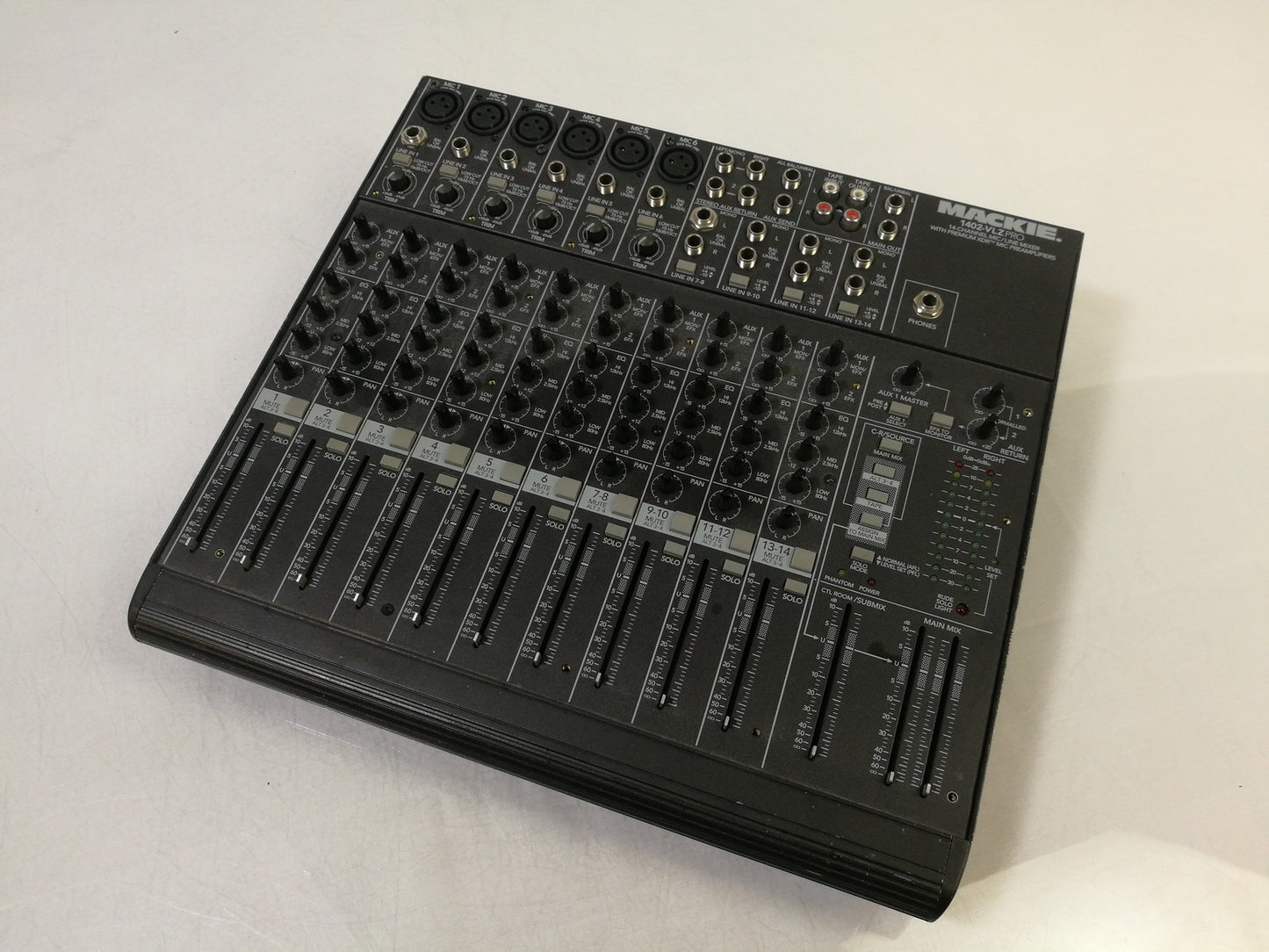 Mackie 1402-VLZ Pro 14-Channel Mic/Line Mixer - Spares & Repairs