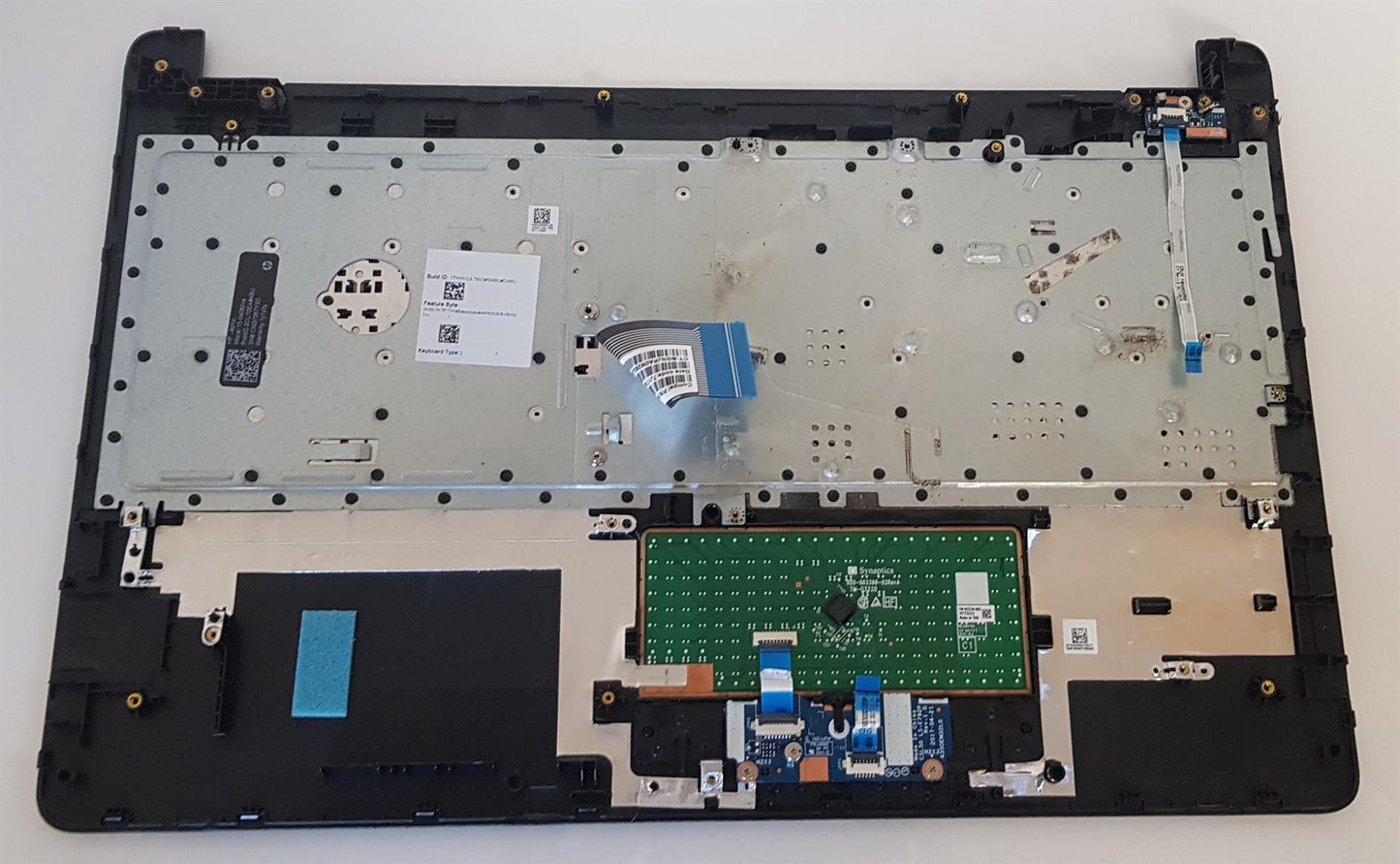 HP 15-B50XX US Laptop Keyboard Palmrest Touchpad Assembly AP2040006