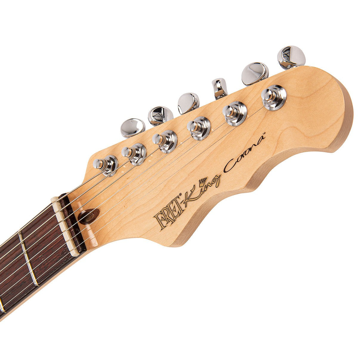 Fret-King Corona Custom Electric Guitar ~ Gloss Black