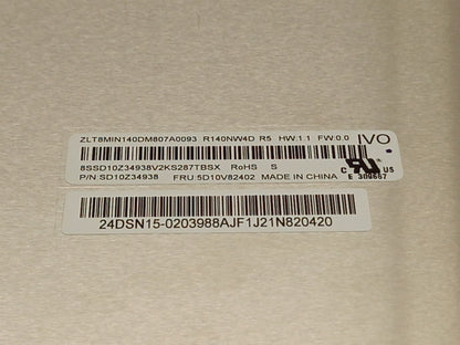 IVO R140NW4D R5 14" Laptop LCD Display Panel
