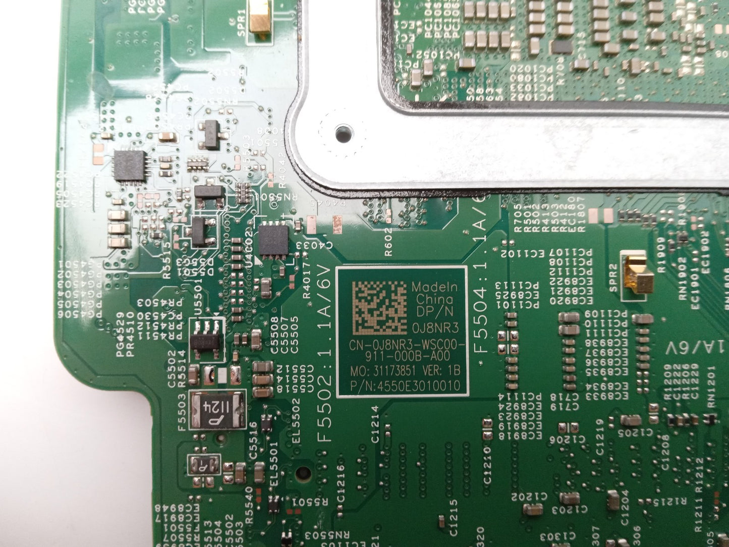 Dell Latitude 3390 2-in-1 Laptop Motherboard i3-7020U 2.30 GHz CPU 0J8NR3 J8NR3