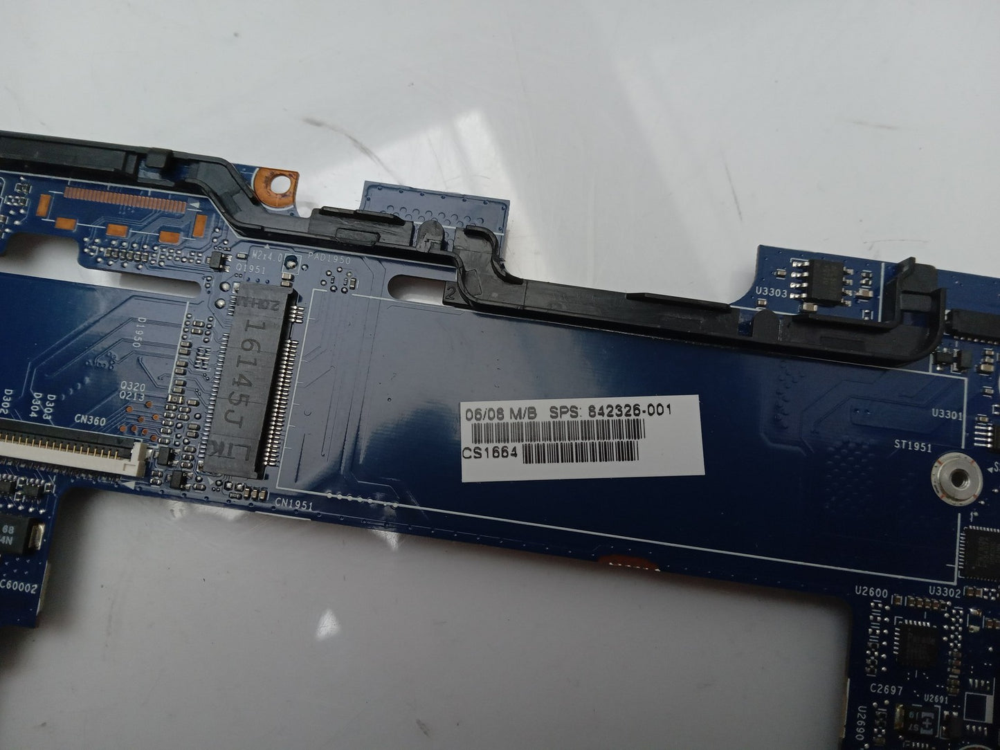 HP EliteBook 1030 G1 Laptop Motherboard M7-6Y75 1.20 GHz CPU 16GB RAM 842326-001