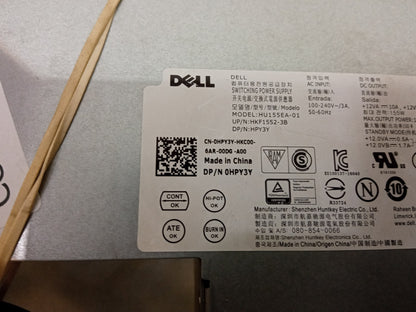 Dell OptiPlex 7450 AiO 155W Power Supply Unit 0HPY3Y HPY3Y