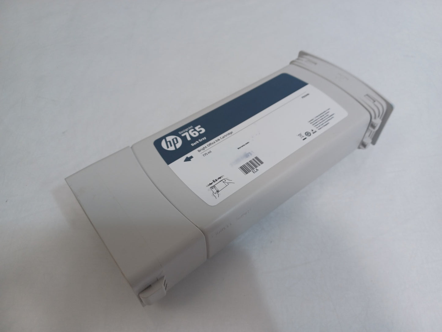 Genuine HP 765 F9J54A Bright Office Ink Cartridge Dark Grey