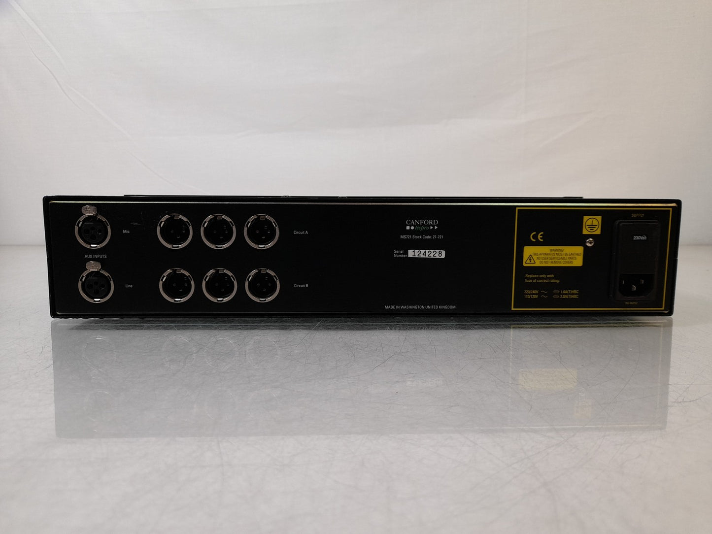 Canford Tecpro MS721 Master Station Intercom - Spares & Repairs