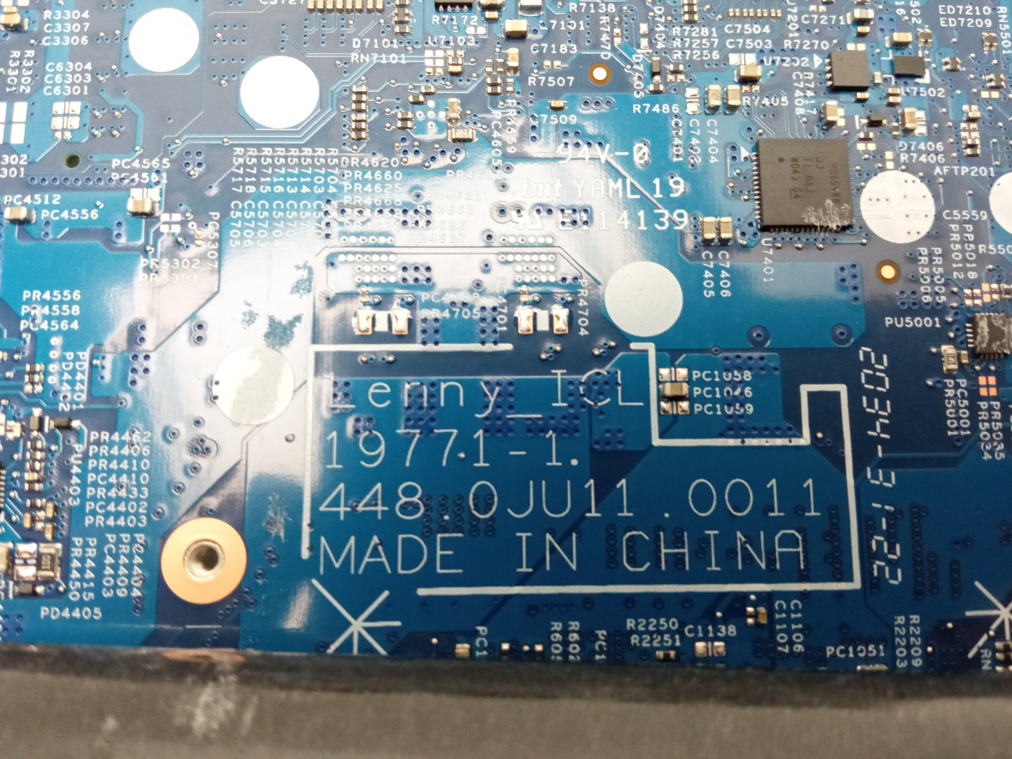 Acer Spin 5 SP314-54N Laptop Motherboard i5-1035G4 1.10Ghz CPU 488.0JU11.0011