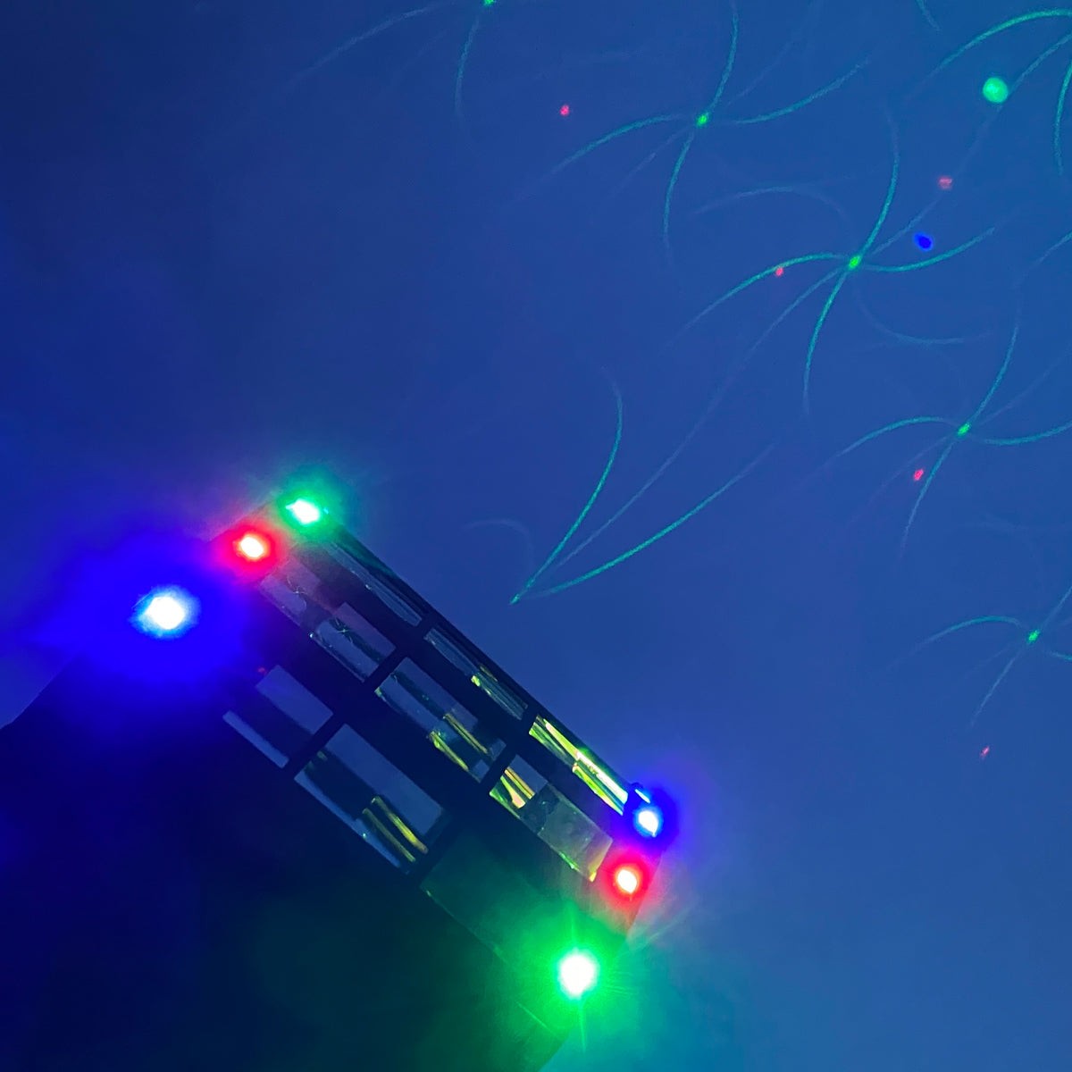 KAM KML403 Derby 8 Laser Light - With Remote