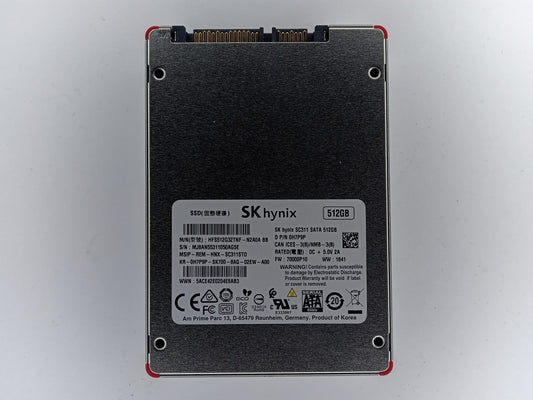 SK Hynix SC311 HFS512G32TNF-N2A0A 512GB 2.5" Solid State Drive SATA SSD