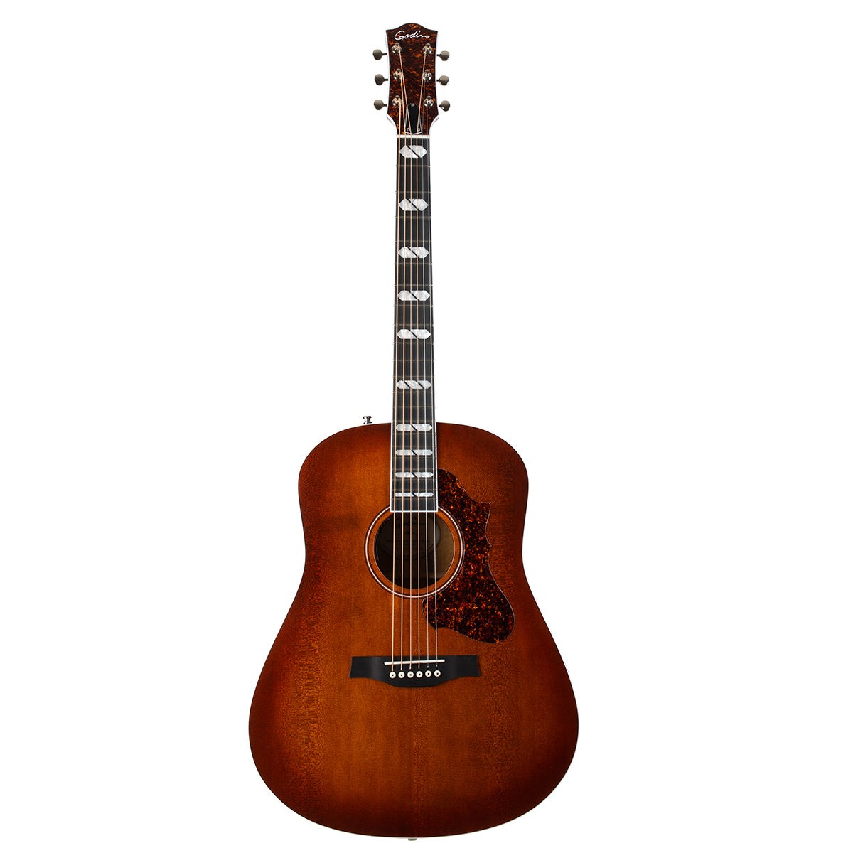 Godin Metropolis LTD HG Electro-Acoustic Guitar with Bag ~ Havana Burst