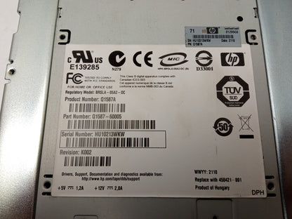 HP StorageWorks DAT160 SAS Internal Tape Drive Q1587-60005 450421-001