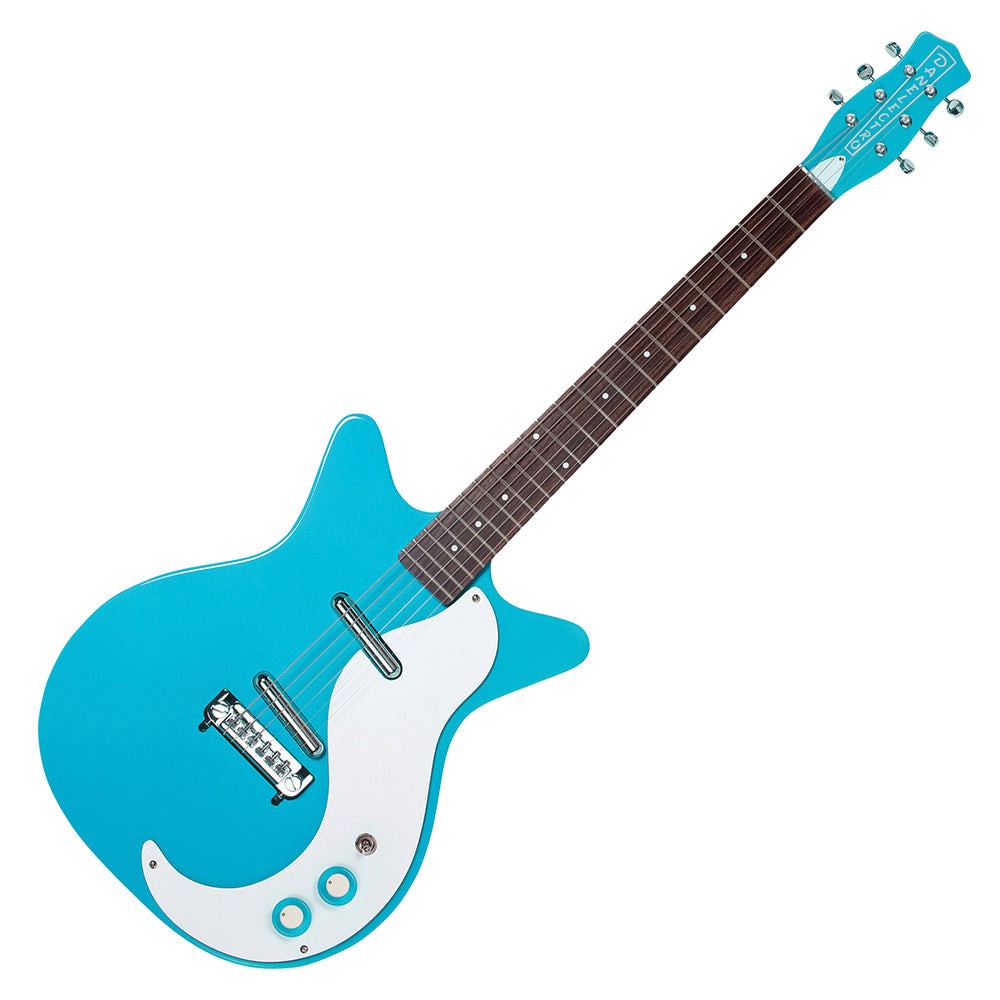 Danelectro '59M NOS Electric Guitar ~ Baby Come Back Blue