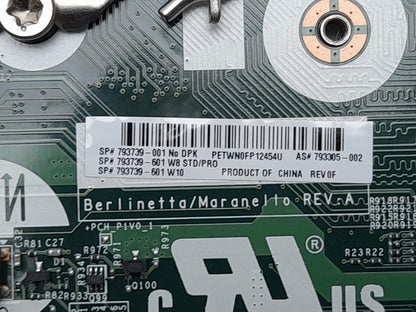 HP ProDesk 400 G3 Socket LGA1151 DDR4 Motherboard With I/O Shield 793305-002