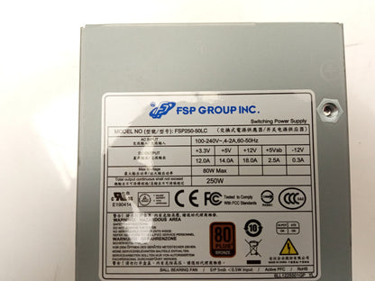FSP Group FSP250-50LC 250W Computer Power Supply Unit PWS-251-1H