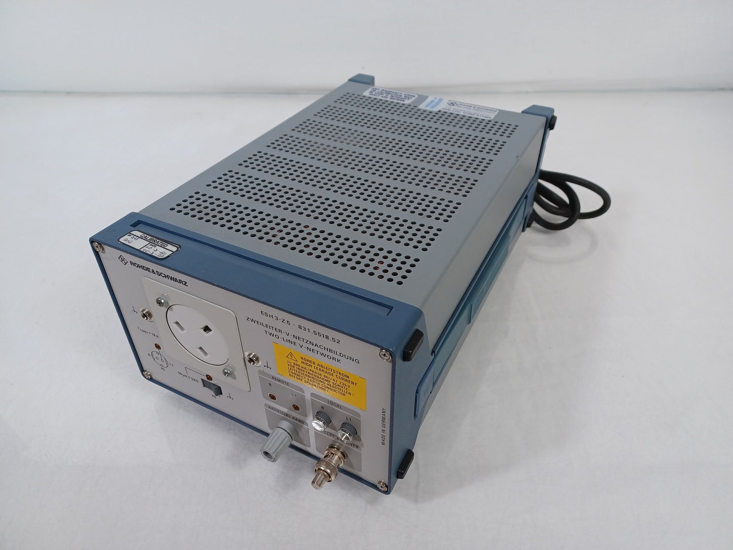 Rohde & Schwarz ESH3-Z5 50 µH Two-Line V-Network 831.5518.52