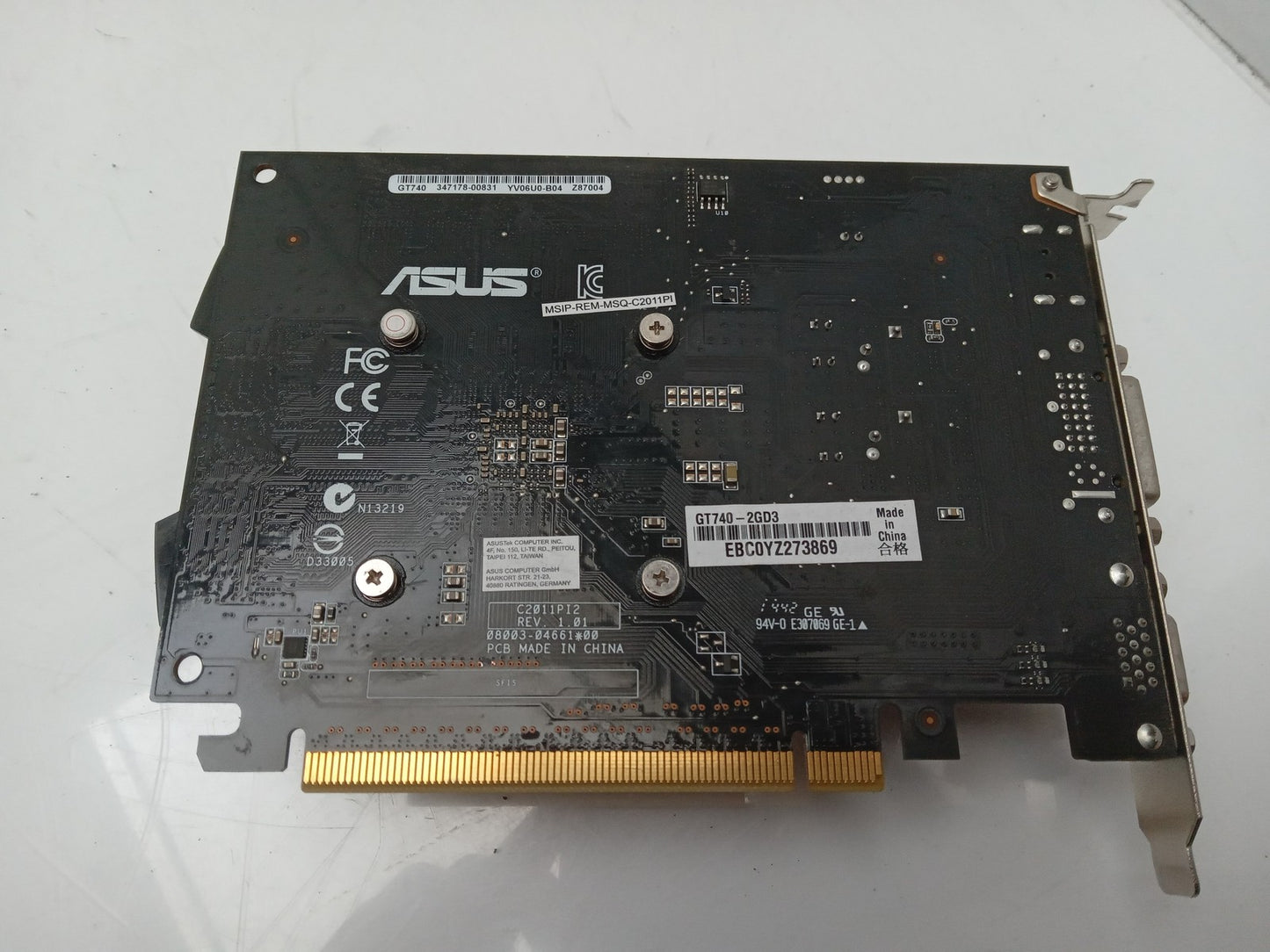 ASUS Nvidia GeForce GT 740 2GB DDR3 Video Graphics Card GT740-2GD3