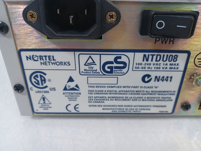 Nortel Networks NTDU08 Network Expansion Chassis NTDU30BA - With Rack Mounts