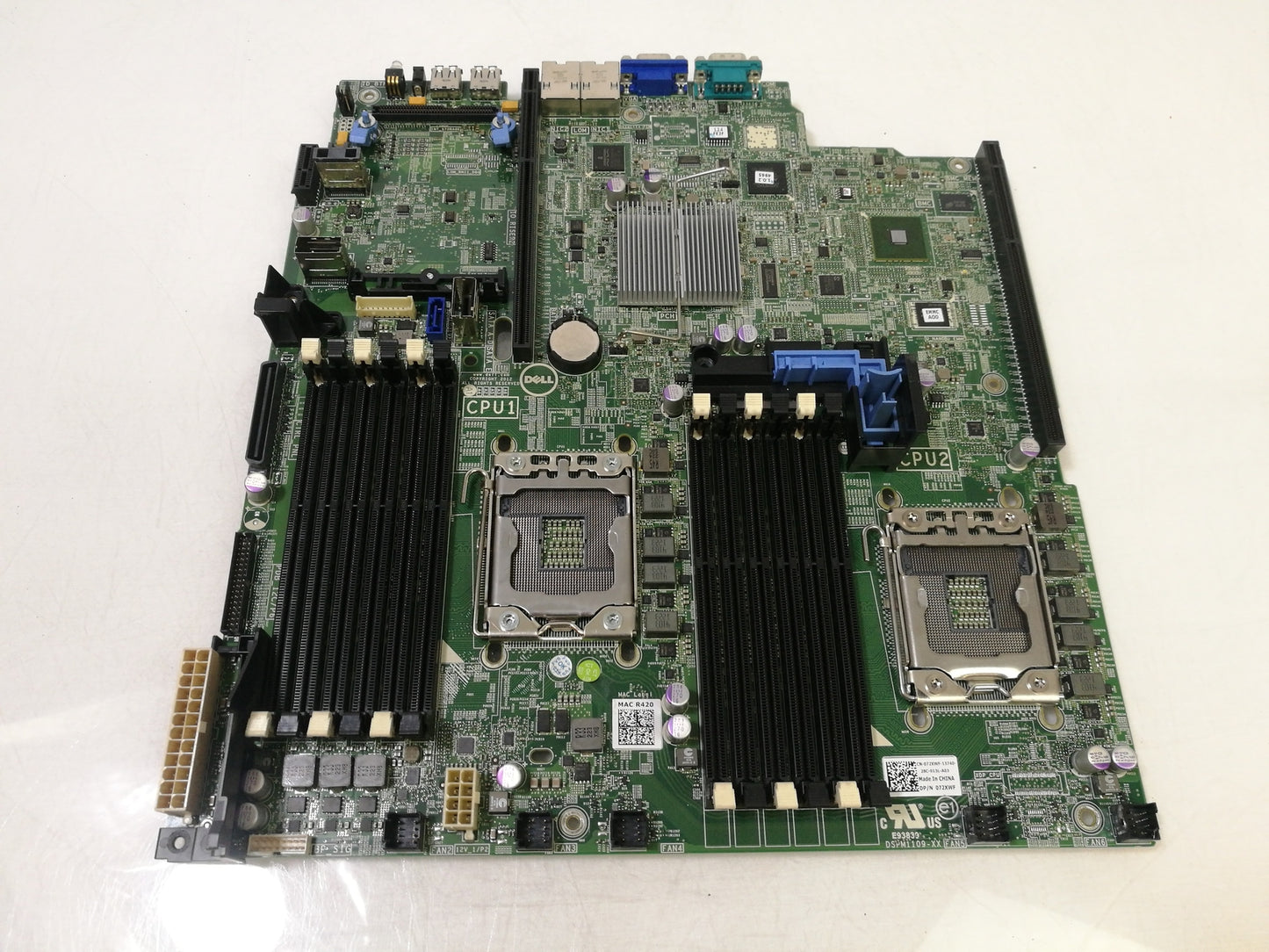 Dell PowerEdge R420 Socket LGA 1366 DDR3 Server Motherboard 072XWF 72XWF