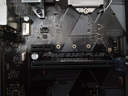 ASUS Prime B360-PLUS LGA1151 DDR4 Motherboard With I/O Shield - Bent Pins