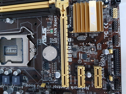 ASUS B85M-G Socket LGA1150 DDR3 Micro ATX Desktop PC Motherboard