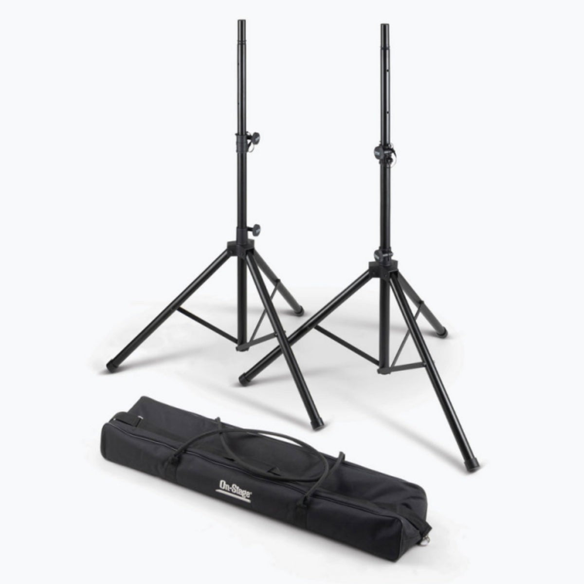 On-Stage Aluminium Speaker Stand With Carry Bag ~ Pair