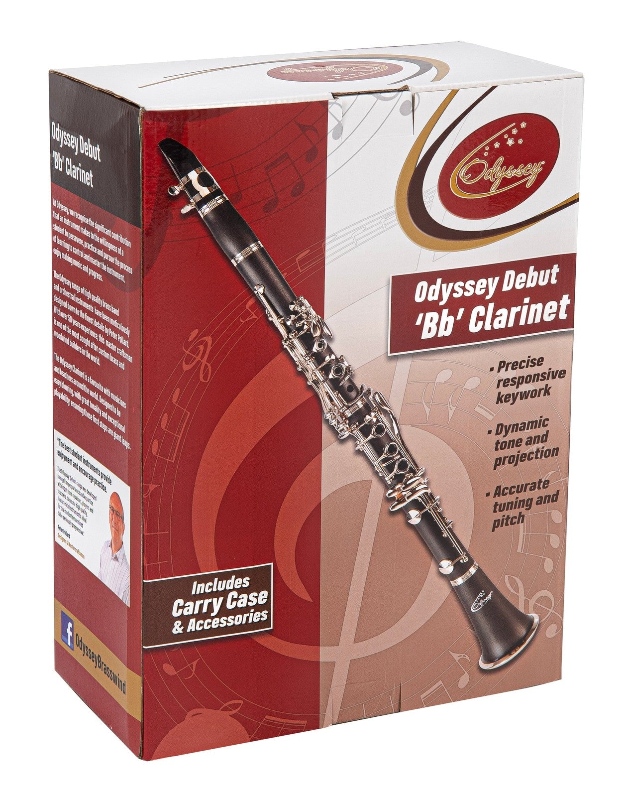 Odyssey OCL120 Debut 'Bb' Clarinet Outfit