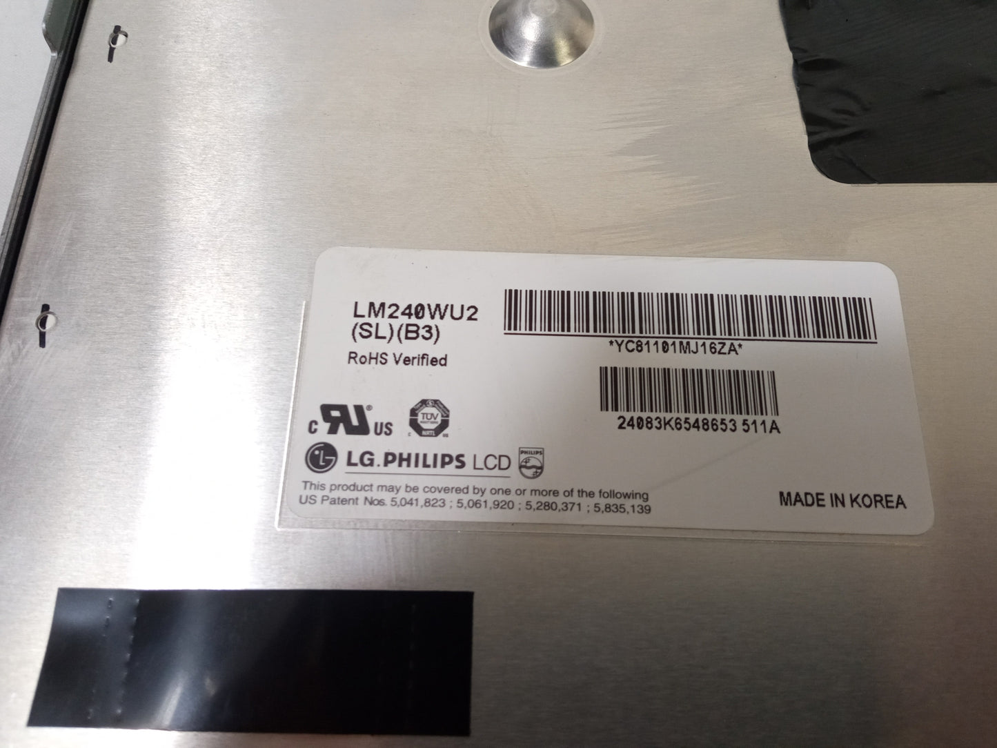 Apple iMac A1225 24" Replacement LCD Display Screen LM240WU2 (SL)(B3)