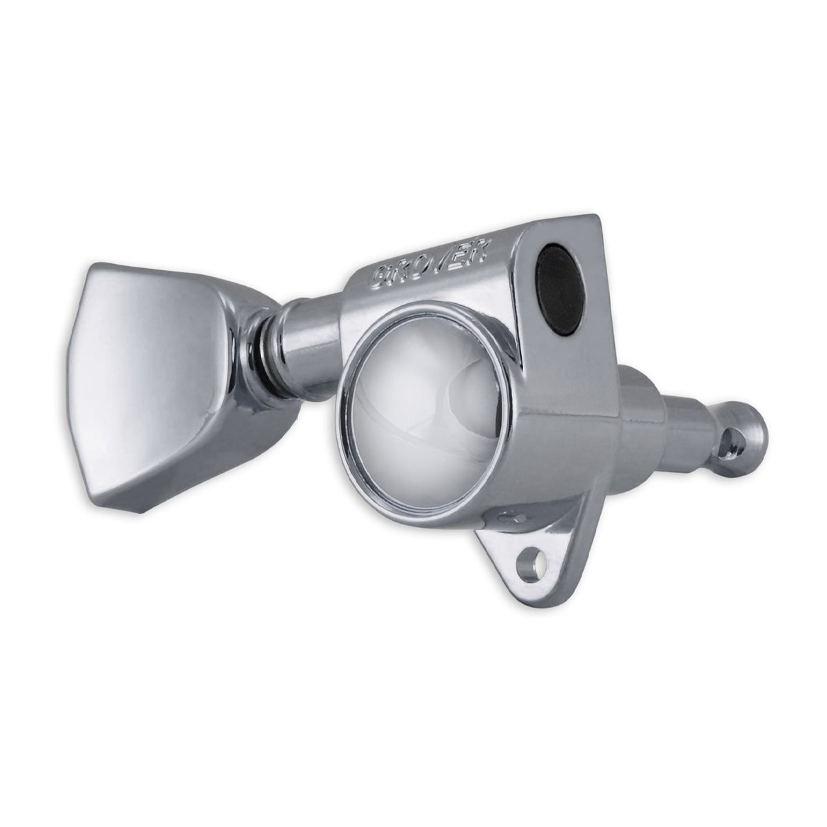 Grover Original Rotomatics Machineheads ~ 3+3 Keystone Button ~ Chrome