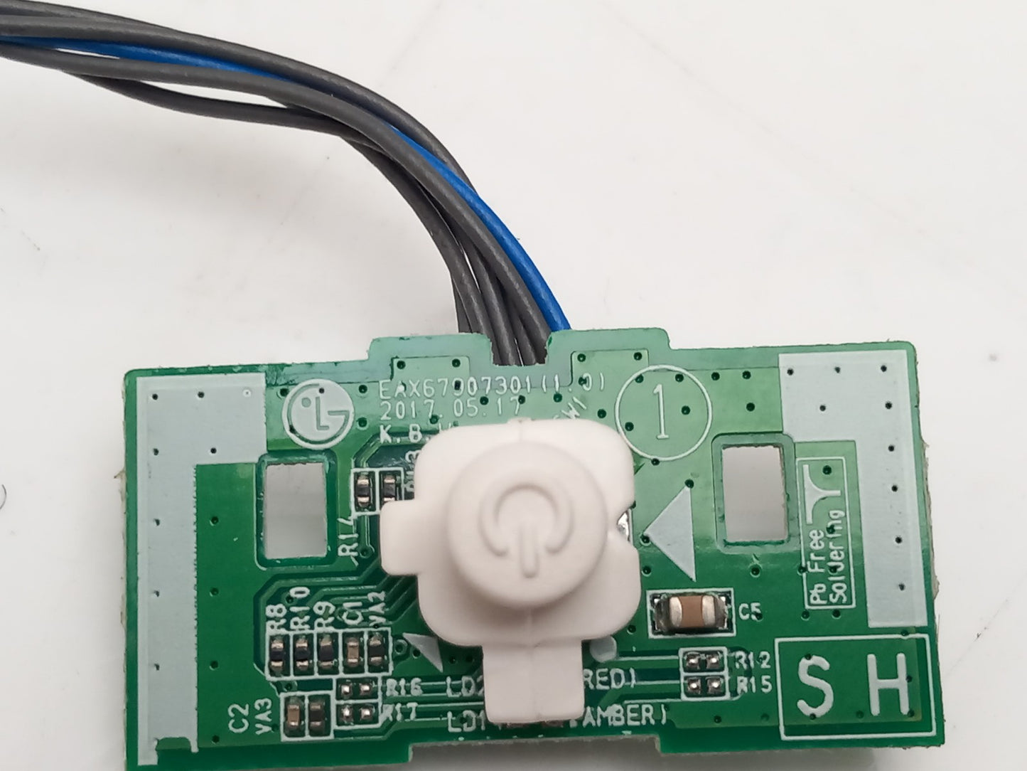 LG 49WL95C-WE Wide Screen Monitor Power Button EAX67907301