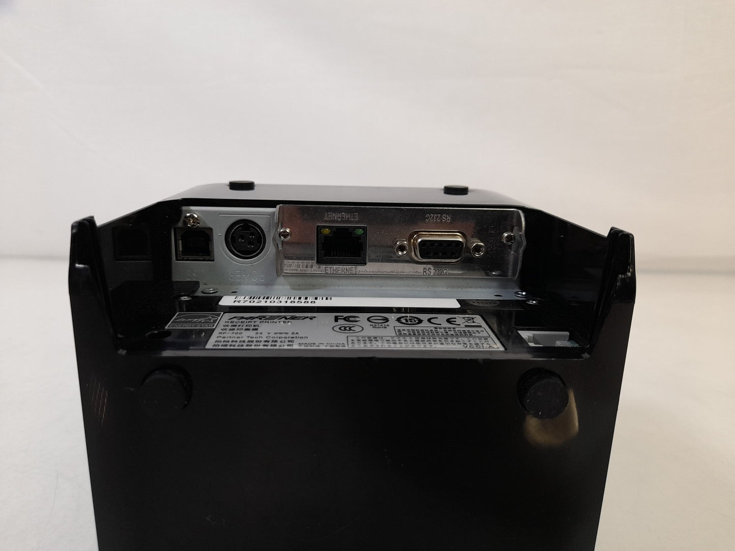 Partner Tech RP-700 USB Serial Ethernet Thermal Receipt Printer - With PSU