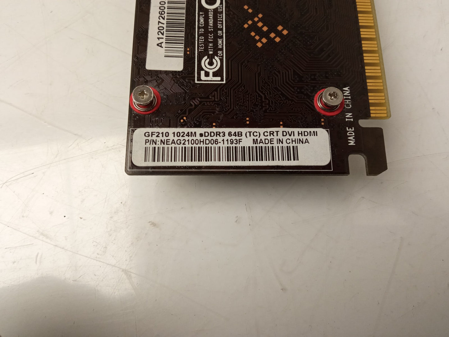 Palit NVIDIA GeForce 210 1GB VGA DVI HDMI Video Graphics Card NEAG2100HD06-1193F