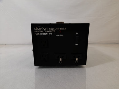 Simran SM-3000DE Up/Down Voltage Converter 3000W 110/220V