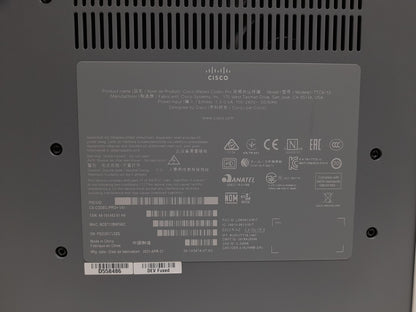 Cisco TTC6-13 CS-CODEC-PRO+V01 Webex Codec Pro Video Conferencing System
