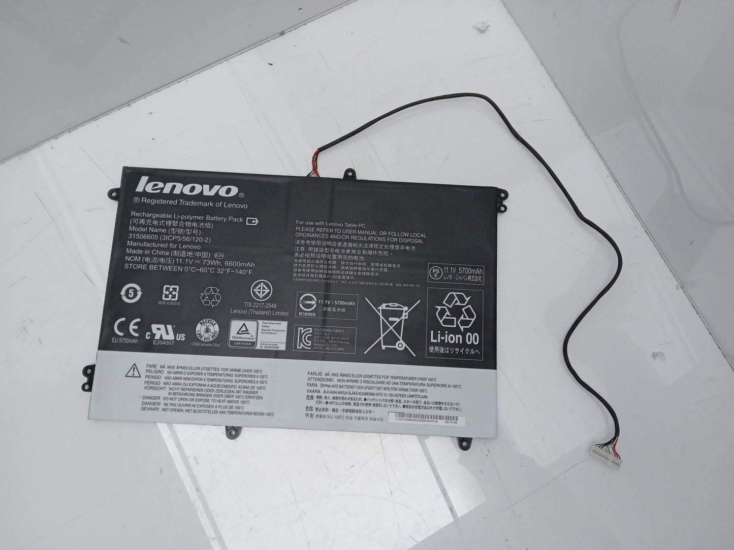 Lenovo 73Wh 11.1V Replacement Laptop Battery 31506605 (3ICP5/56/120-2)