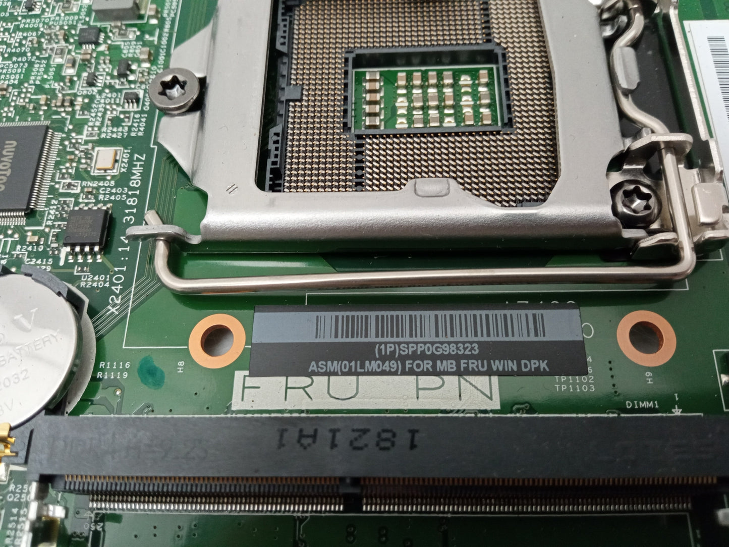 Lenovo V310z AiO Socket LGA1151 DDR4 Motherboard 01LM049