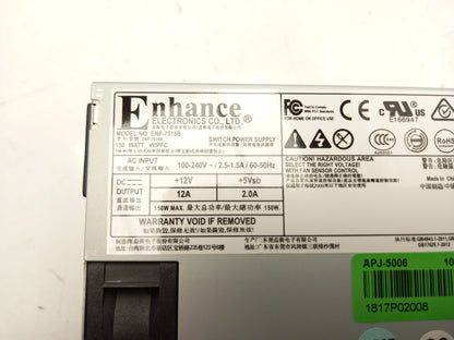 Enhance Electronics 150W SFF Power Supply Unit ENP-7515B